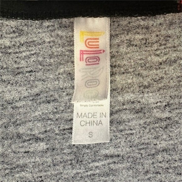 LuLaRoe Carly Simply Comfortable Perfect T Oversized Short Sleeve Floral Shirt S - Picture 10 of 10